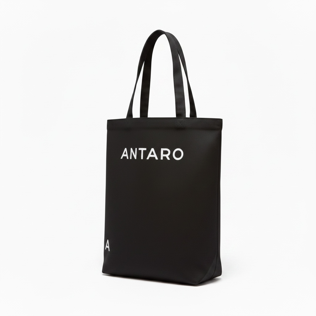 Black everyday totebag from Antaro best sellers 